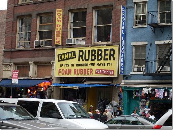 Canal Rubber. Rubber for your canals.